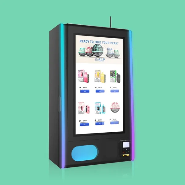 Mega Wall 2.0: Vape Machine with LED Lights & Electronic Lock - Image 6