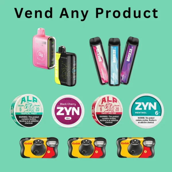 Mini Wall: Most-compact, Wall-Mounted Vape Vending Machine - Image 3